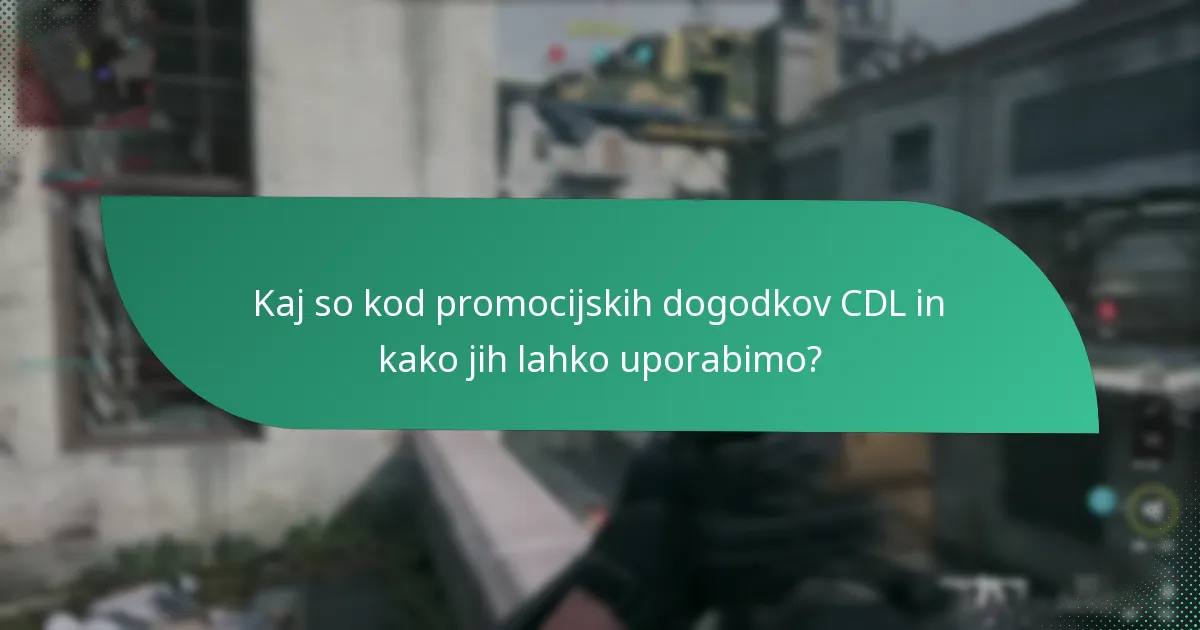 Katere nagrade za turnirje so na voljo na dogodkih CDL?