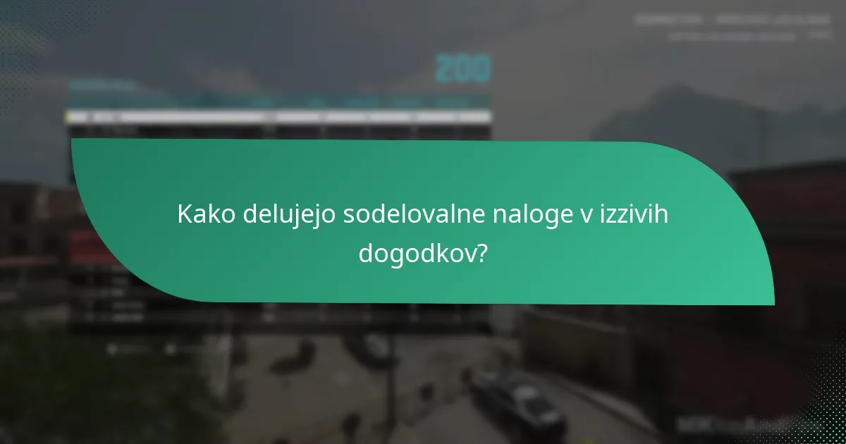 Kako je strukturirana nagrada za izzive dogodkov?