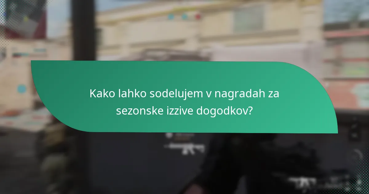 Kakšne nagrade so običajno na voljo v nagradah za sezonske izzive dogodkov?