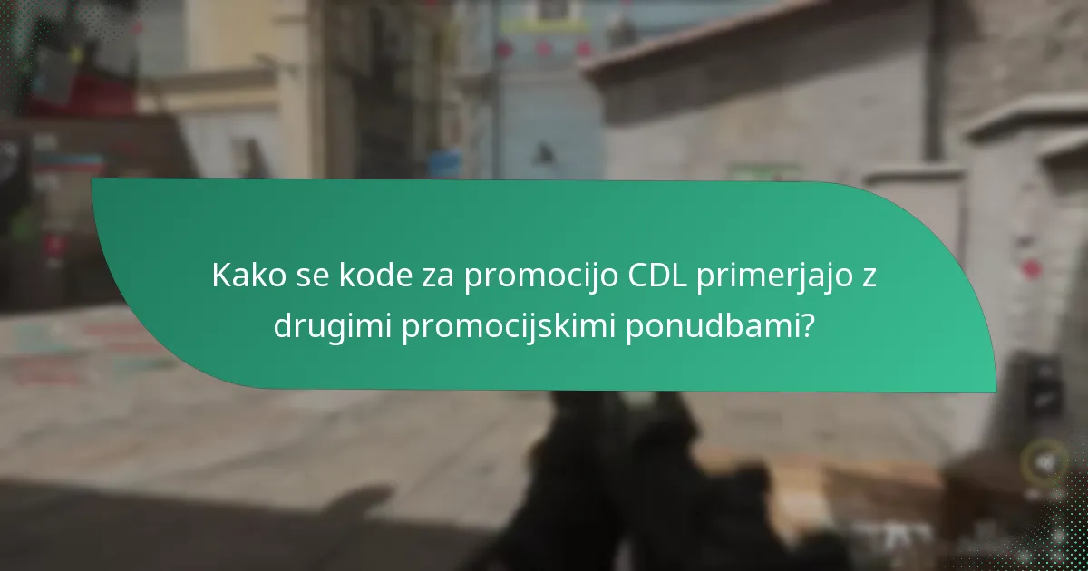 Katere sezonske ponudbe so na voljo za CDL Operaterje?