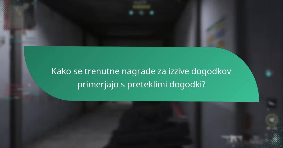 Katere predmete za operaterje lahko igralci odklenijo preko izzivov dogodkov?