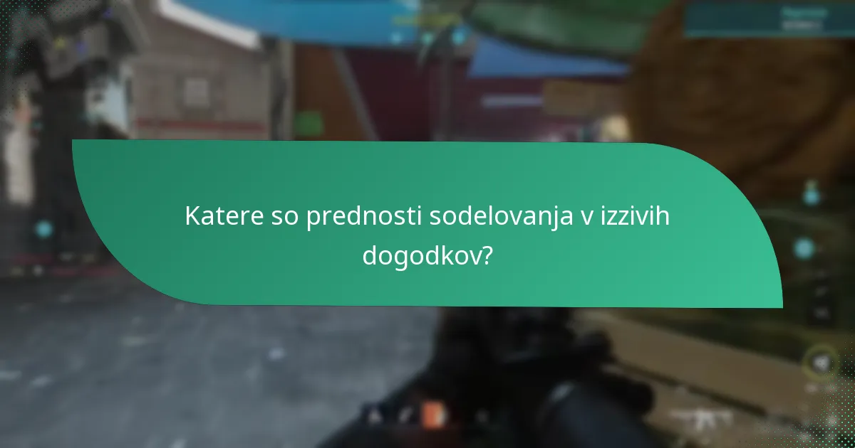 Kateri dogodki ponujajo nagrade za veščine?